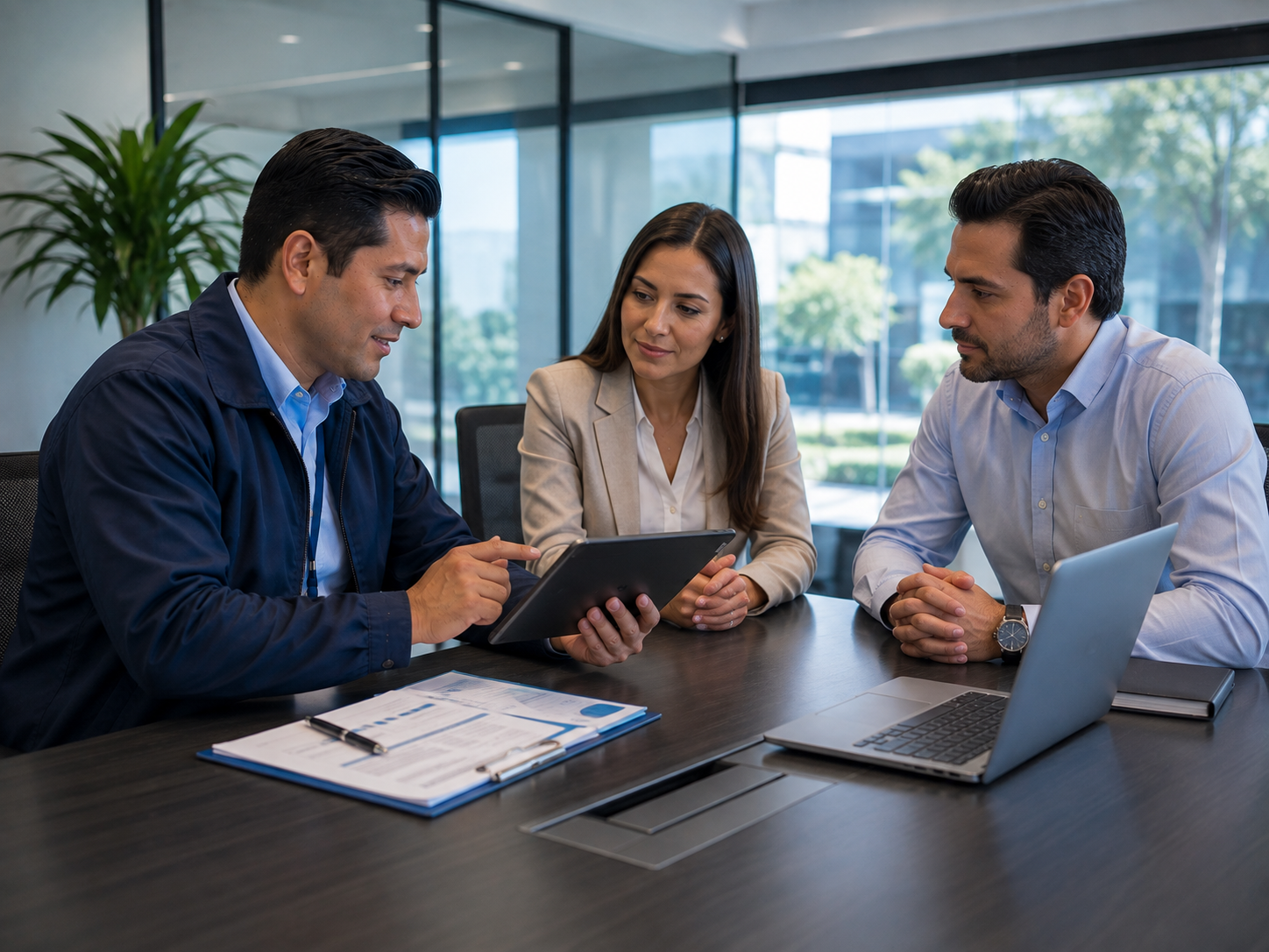 Reuniones de seguimiento con clientes
