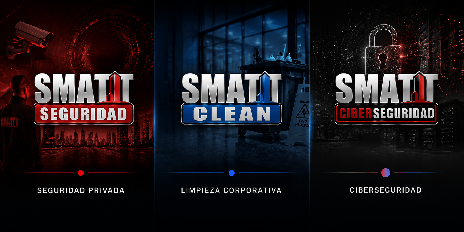 SMATT Grupo — Seguridad Privada, Limpieza Corporativa y Ciberseguridad